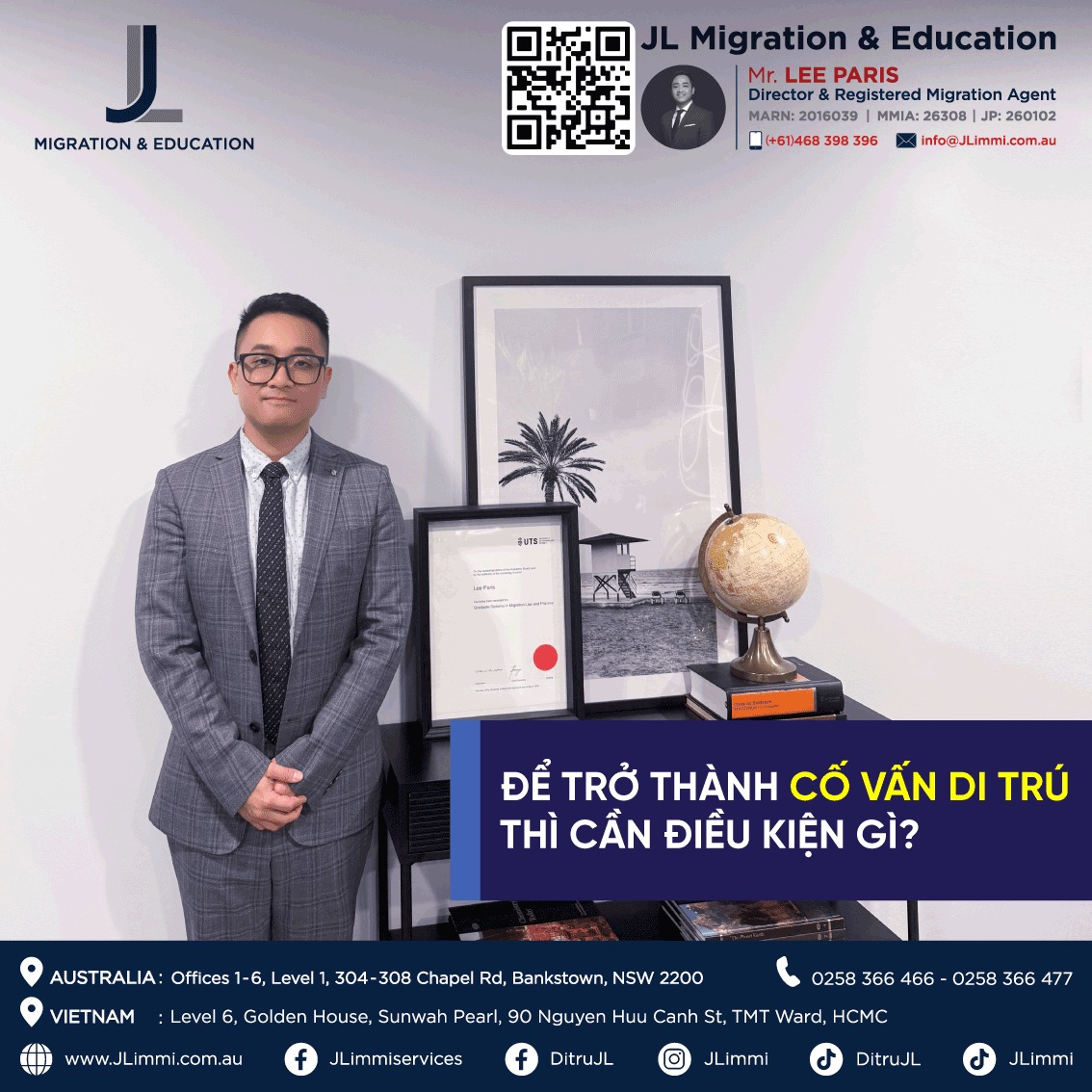 Để trở thành Cố Vấn Di Trú thì cần điều kiện gì? Để trở thành Cố Vấn Di Trú thì cần điều kiện gì?